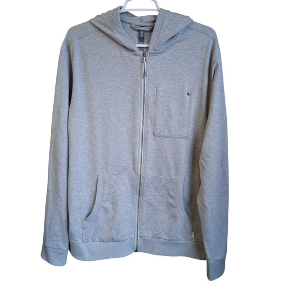 Vuori Coronado Hoodie Heather Gray Sz Large Mens LNWOT